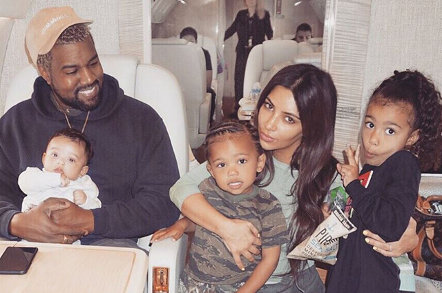 Image result for Kanye West and his family arrive Uganda
